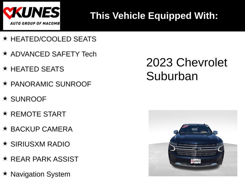 Used 2023 Chevrolet Suburban Premier SUV