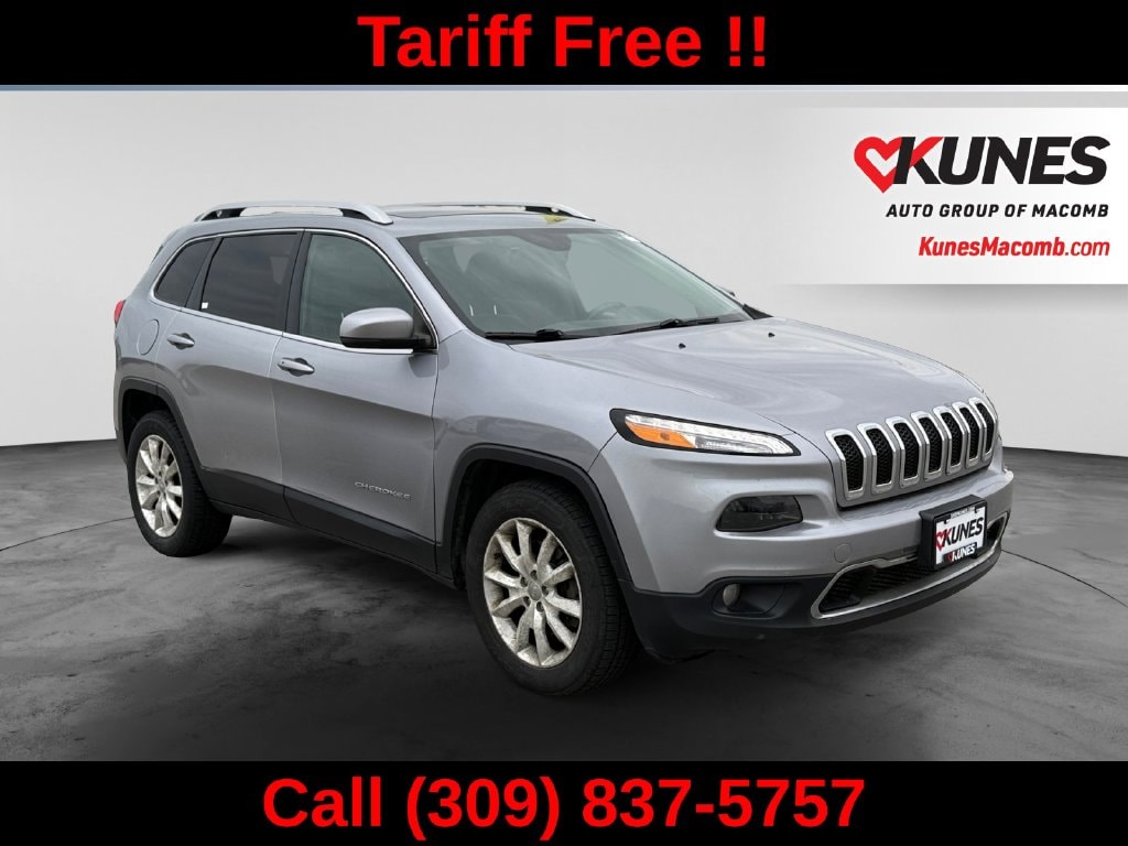 Used 2016 Jeep Cherokee Limited 4x4 SUV