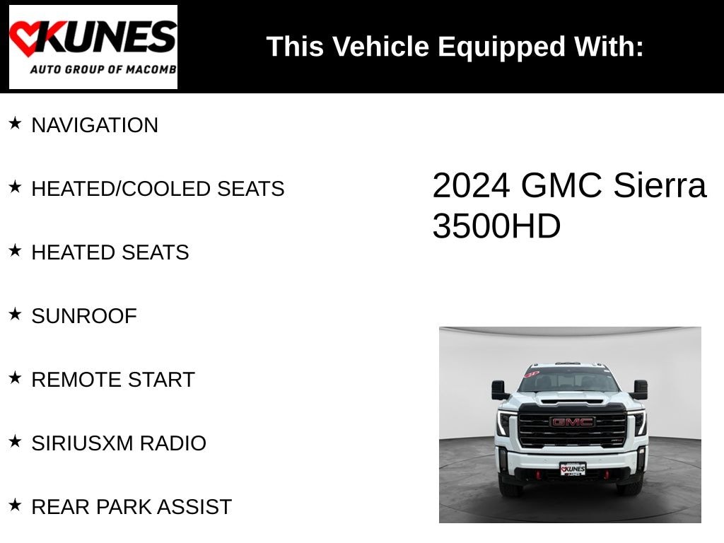 Used 2024 GMC Sierra 3500HD AT4 Truck