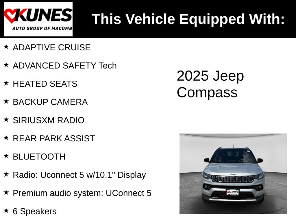 Used 2025 Jeep Compass Limited SUV