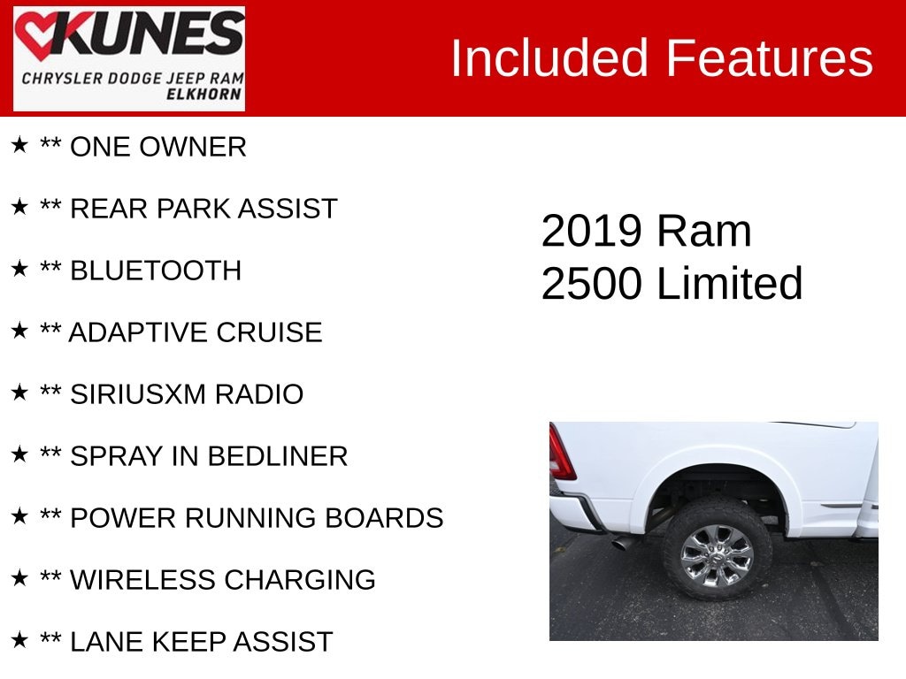 Used 2019 Ram 2500 Limited Truck Crew Cab