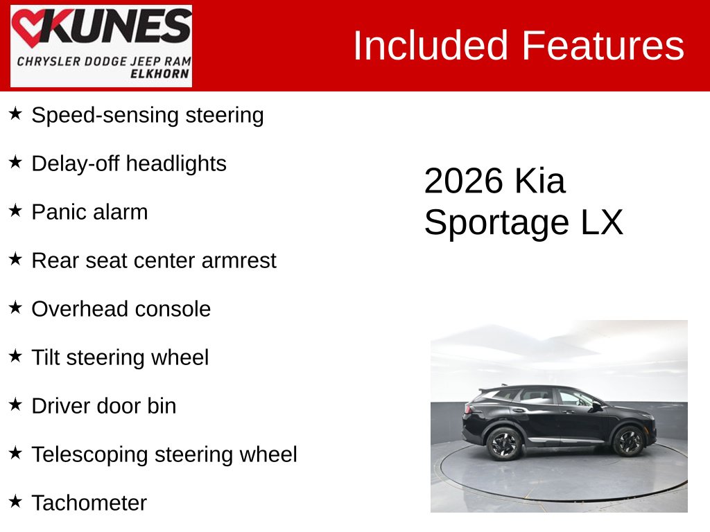 Used 2026 Kia Sportage LX SUV