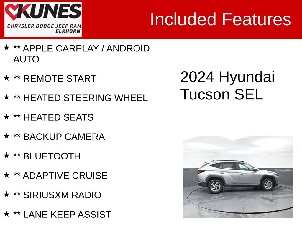 Used 2024 Hyundai Tucson SEL SUV