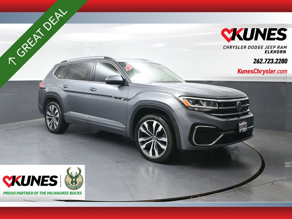 Used 2021 Volkswagen Atlas 3.6L V6 SEL Premium R-Line 4MOTION SUV