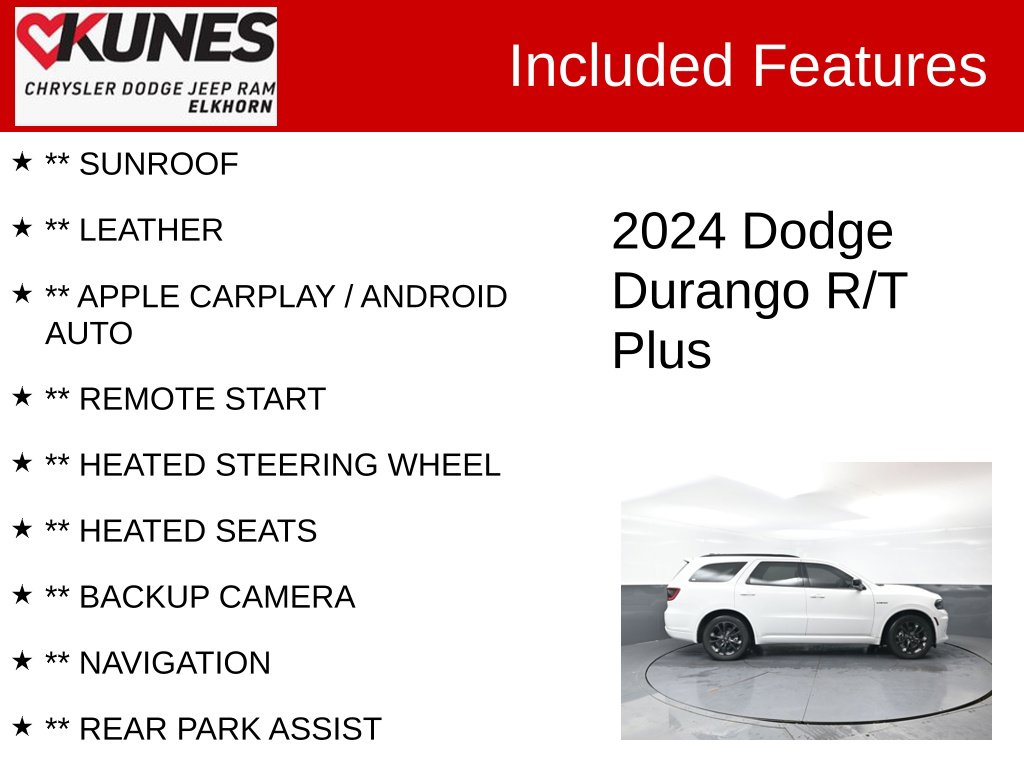 Used 2024 Dodge Durango R/T SUV