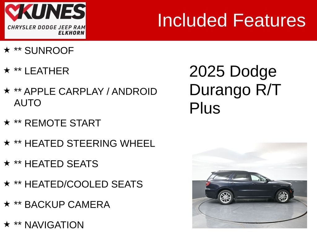 Used 2025 Dodge Durango R/T SUV