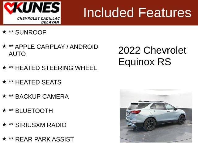 Used 2022 Chevrolet Equinox RS SUV