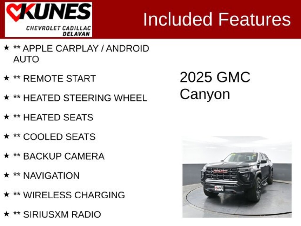 Used 2025 GMC Canyon AT4 Truck