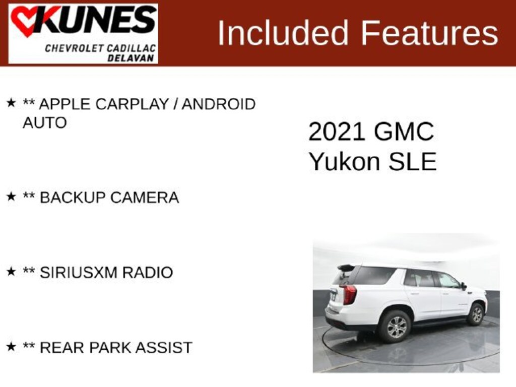 Used 2021 GMC Yukon SLE SUV