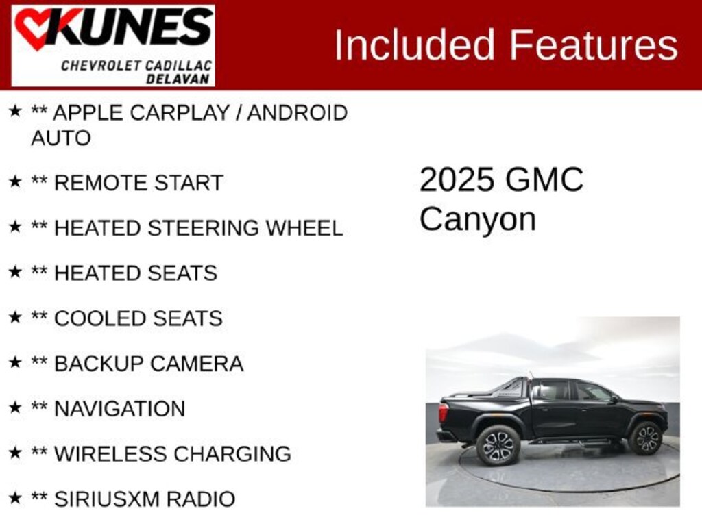 Used 2025 GMC Canyon AT4 Truck