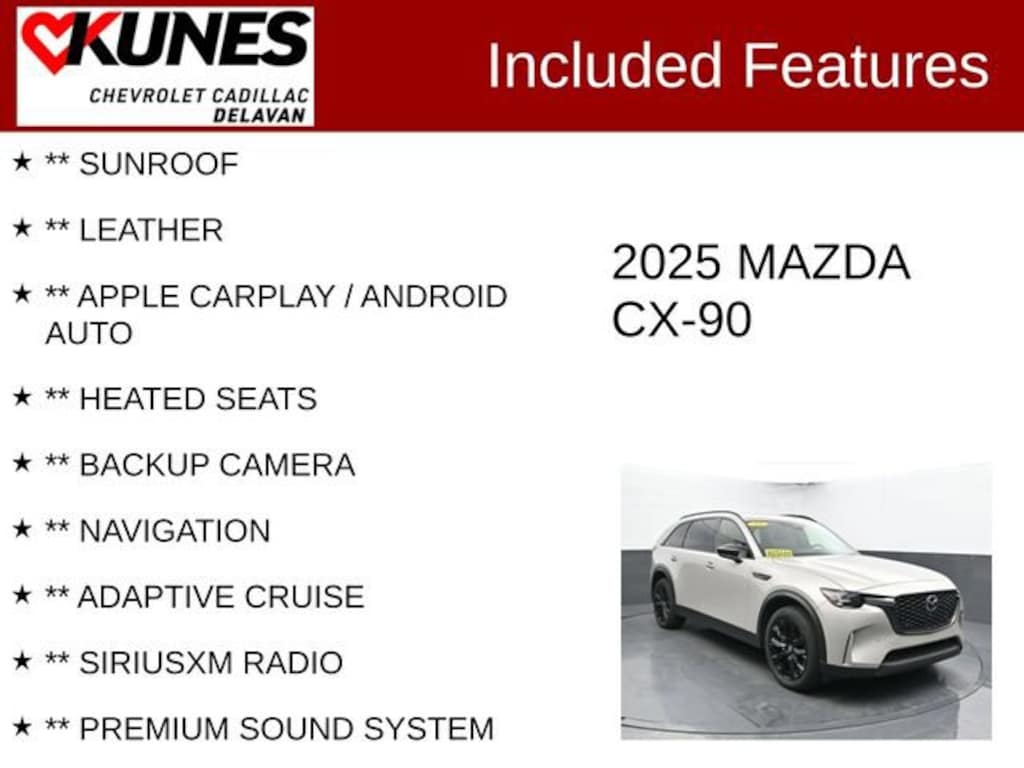 Used 2025 Mazda CX-90 Premium Sport