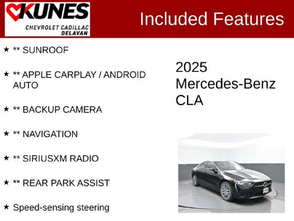 Used 2025 Mercedes-Benz CLA CLA 250