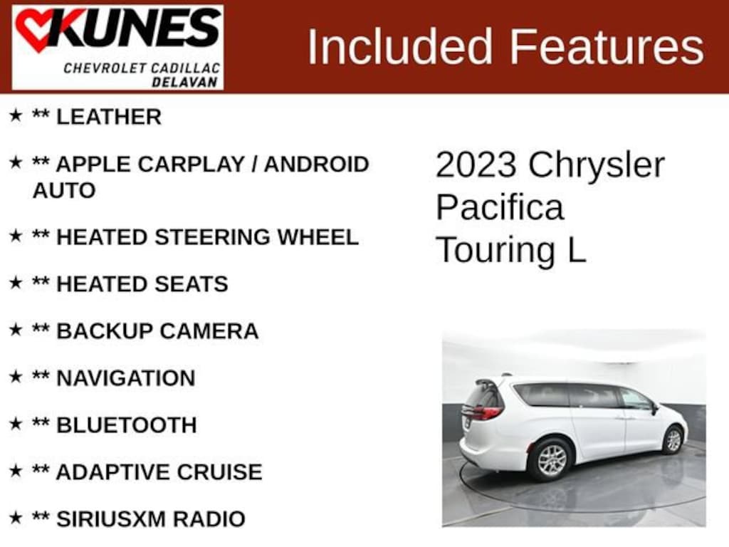 Used 2023 Chrysler Pacifica Touring L