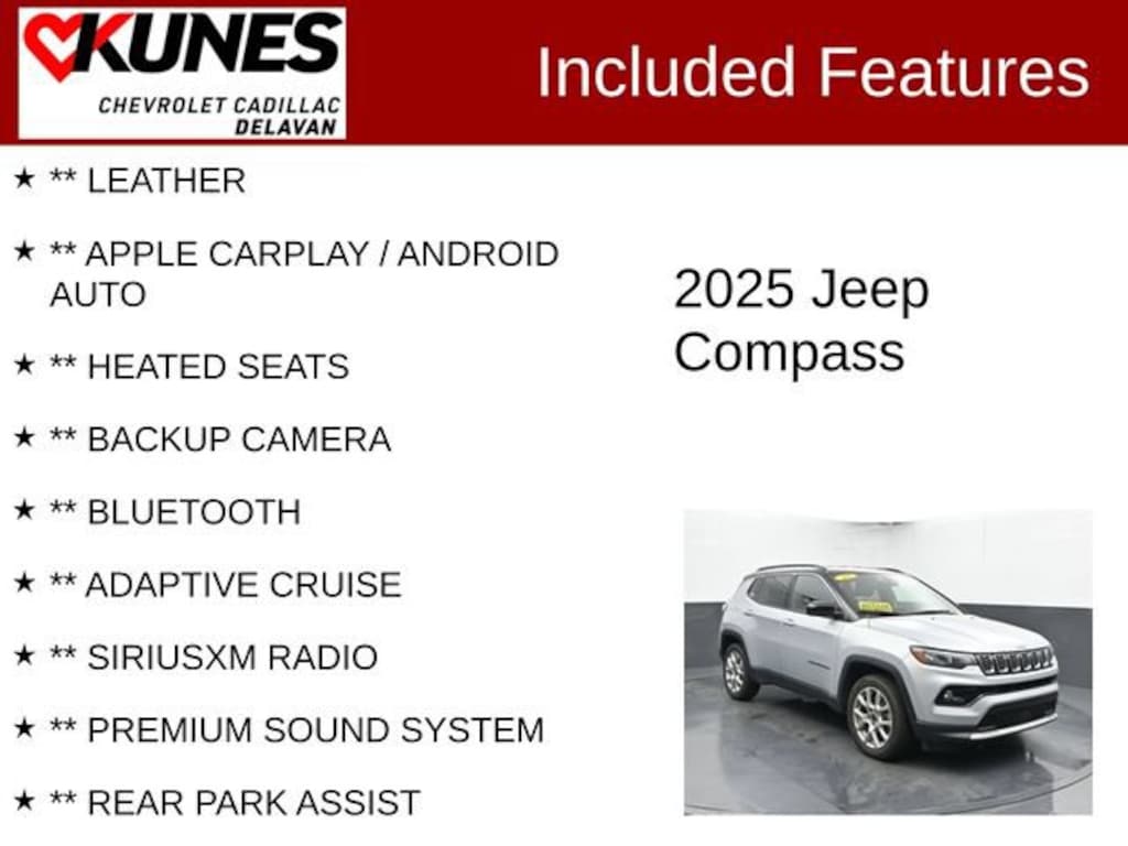 Used 2025 Jeep Compass Limited