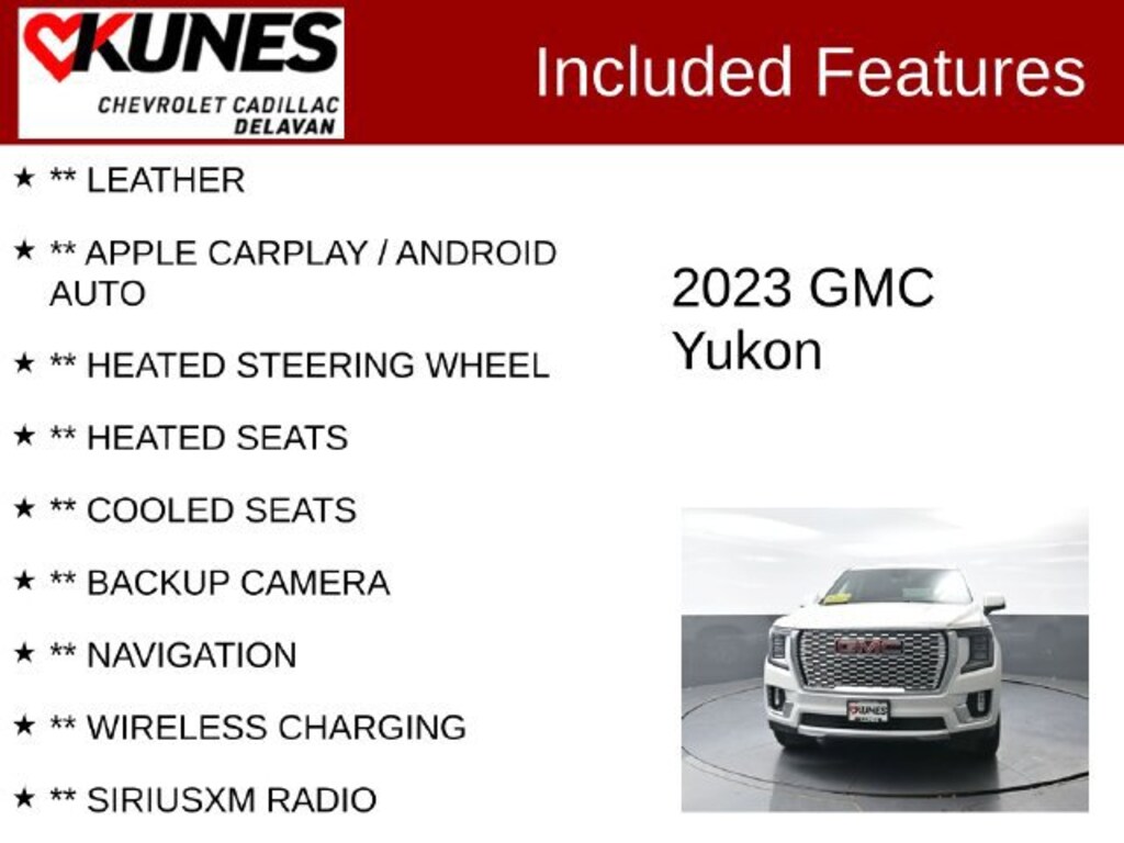 Used 2023 GMC Yukon Denali SUV