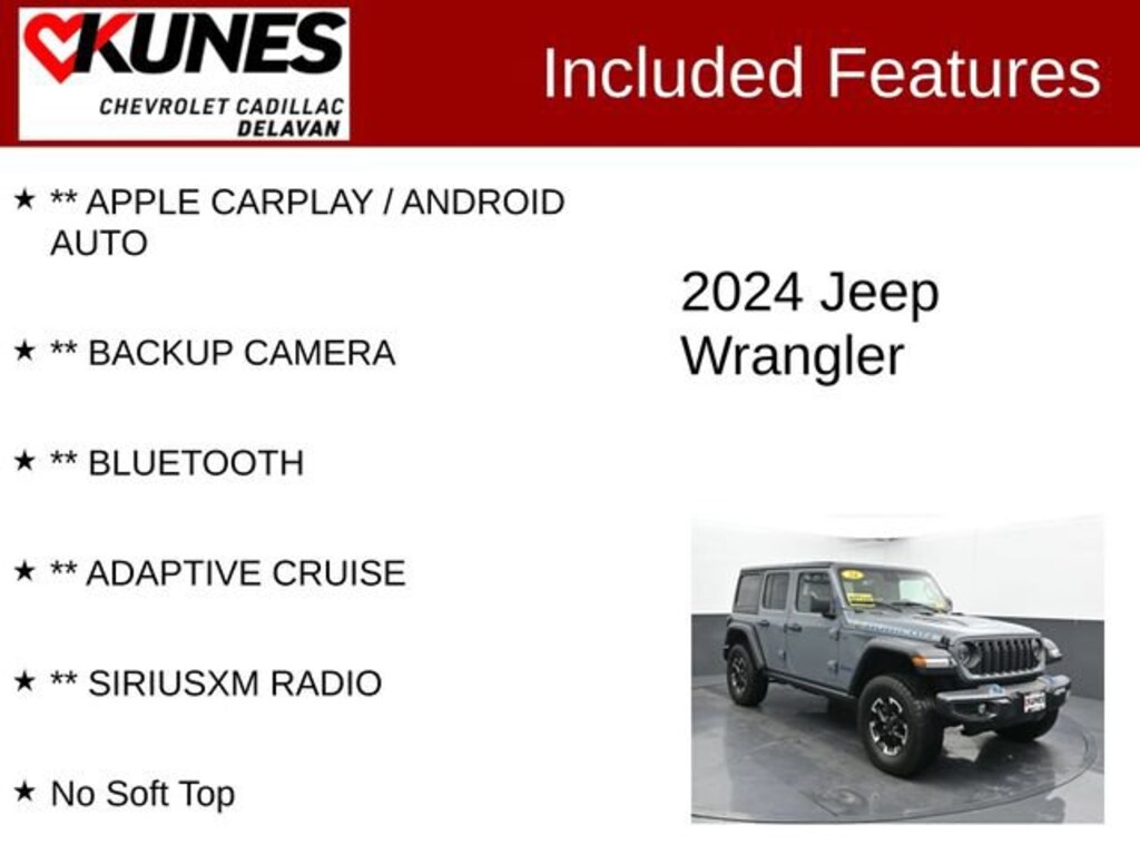 Used 2024 Jeep Wrangler 4xe Rubicon