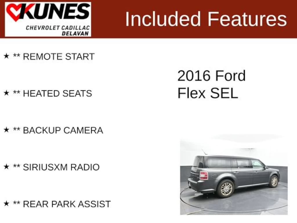 Used 2016 Ford Flex SEL