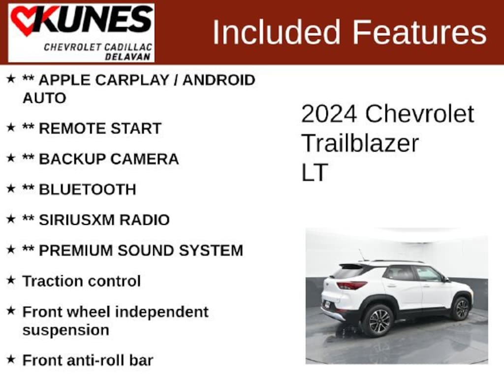 Used 2024 Chevrolet Trailblazer LT SUV