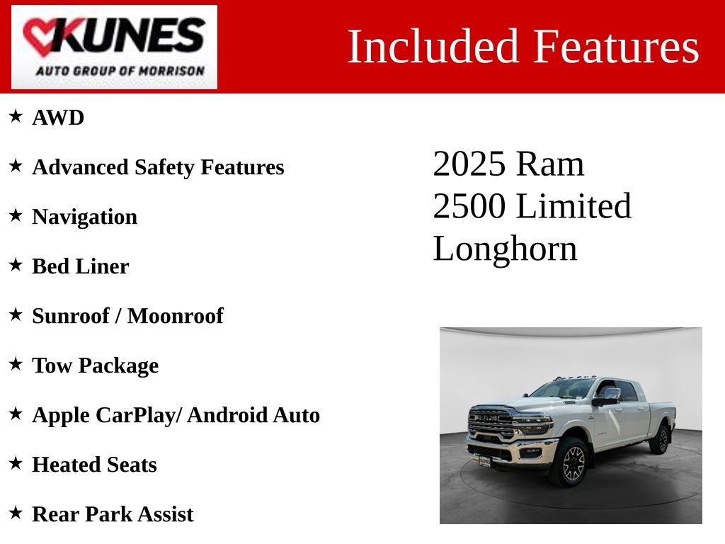 Used 2025 Ram 2500 Longhorn