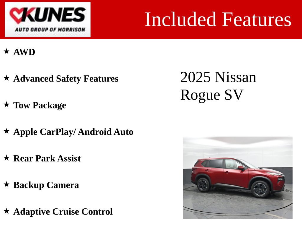 Used 2025 Nissan Rogue SV