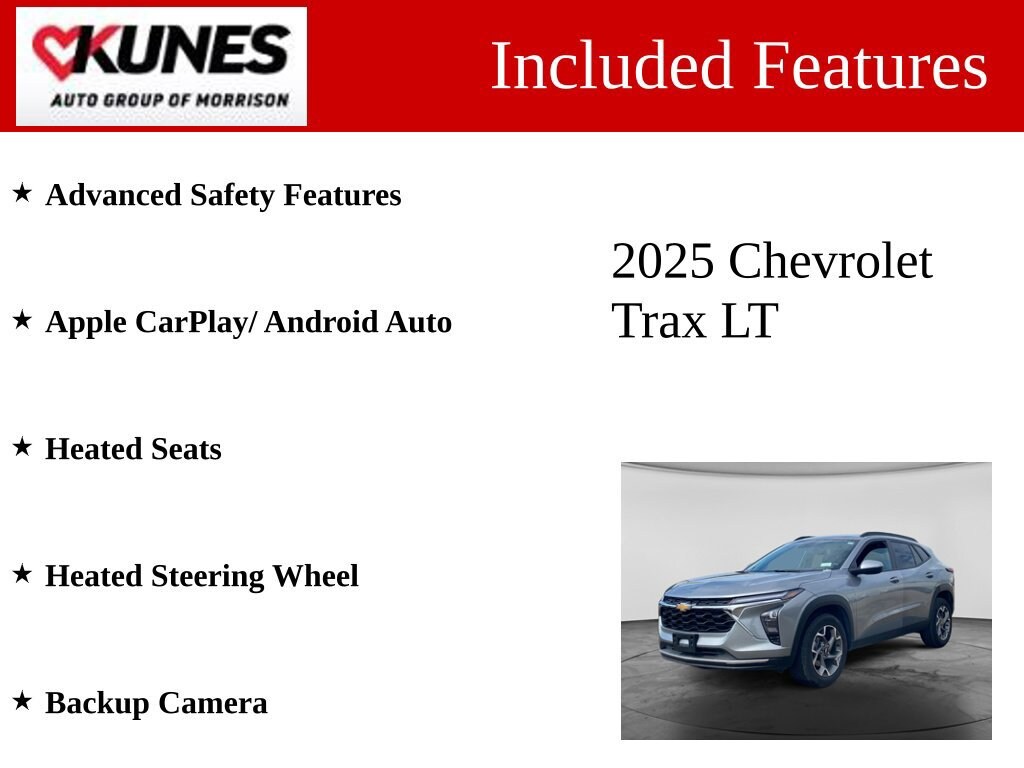 Used 2025 Chevrolet Trax LT SUV