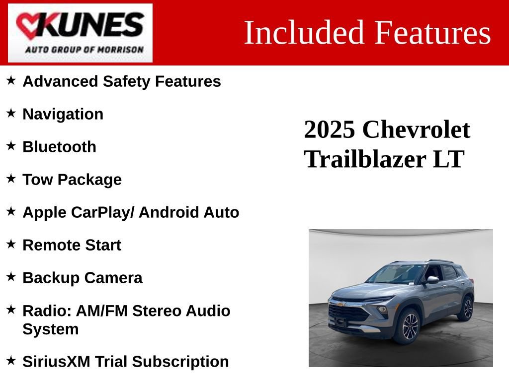 Used 2025 Chevrolet Trailblazer LT SUV