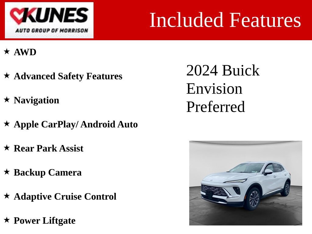 Used 2024 Buick Envision Preferred SUV