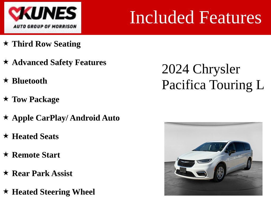 Used 2024 Chrysler Pacifica Touring L