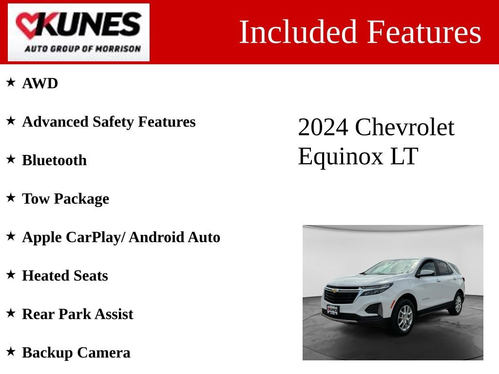Used 2024 Chevrolet Equinox LT SUV