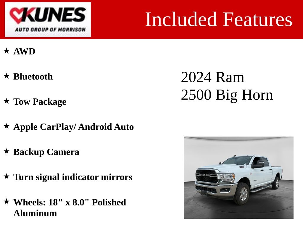 Used 2024 Ram 2500 Big Horn Truck