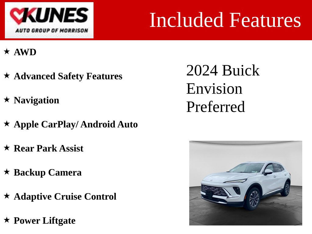 Used 2024 Buick Envision Preferred SUV