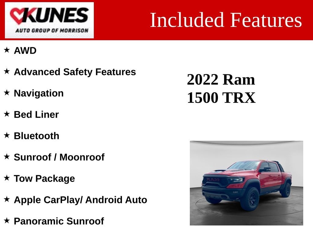 Used 2022 Ram 1500 TRX Truck