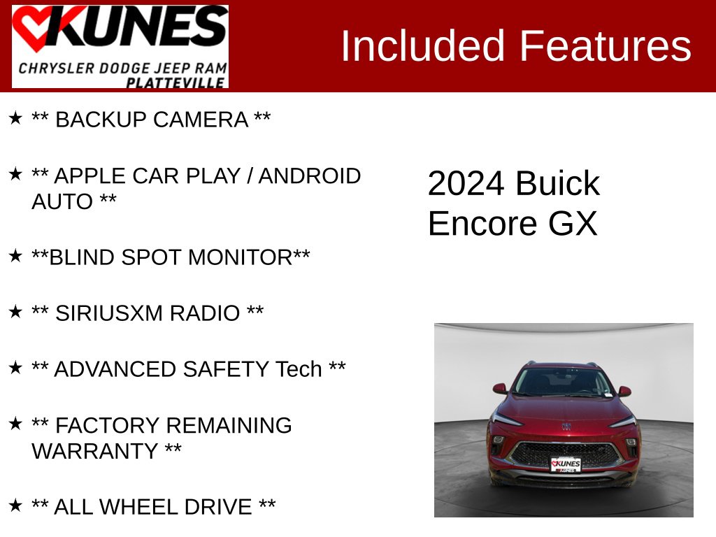 Used 2024 Buick Encore GX Sport Touring SUV