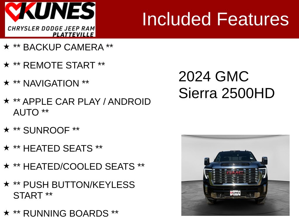 Used 2024 GMC Sierra 2500HD Denali Truck