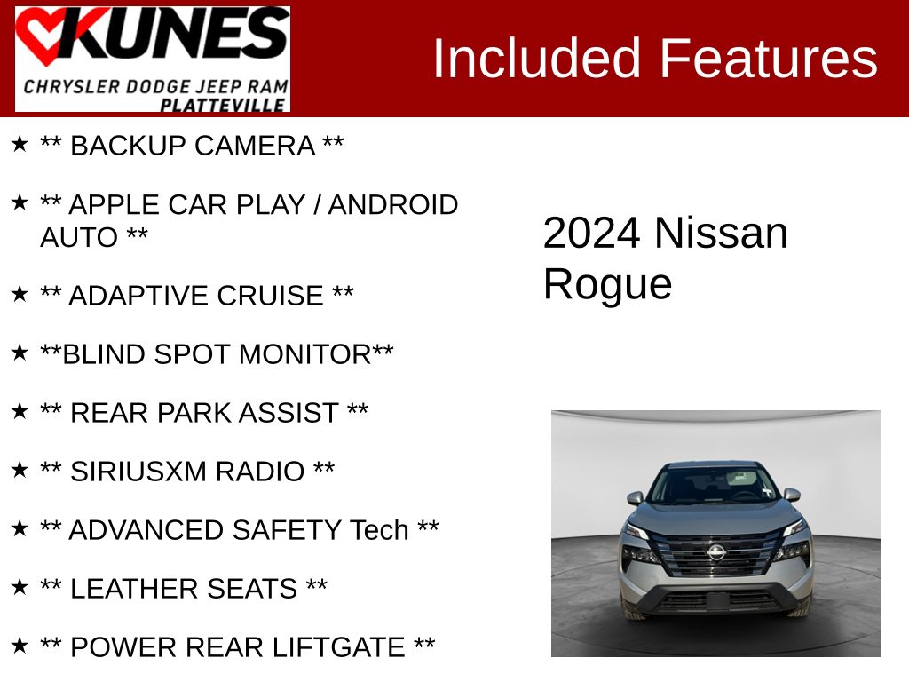Used 2024 Nissan Rogue SV SUV