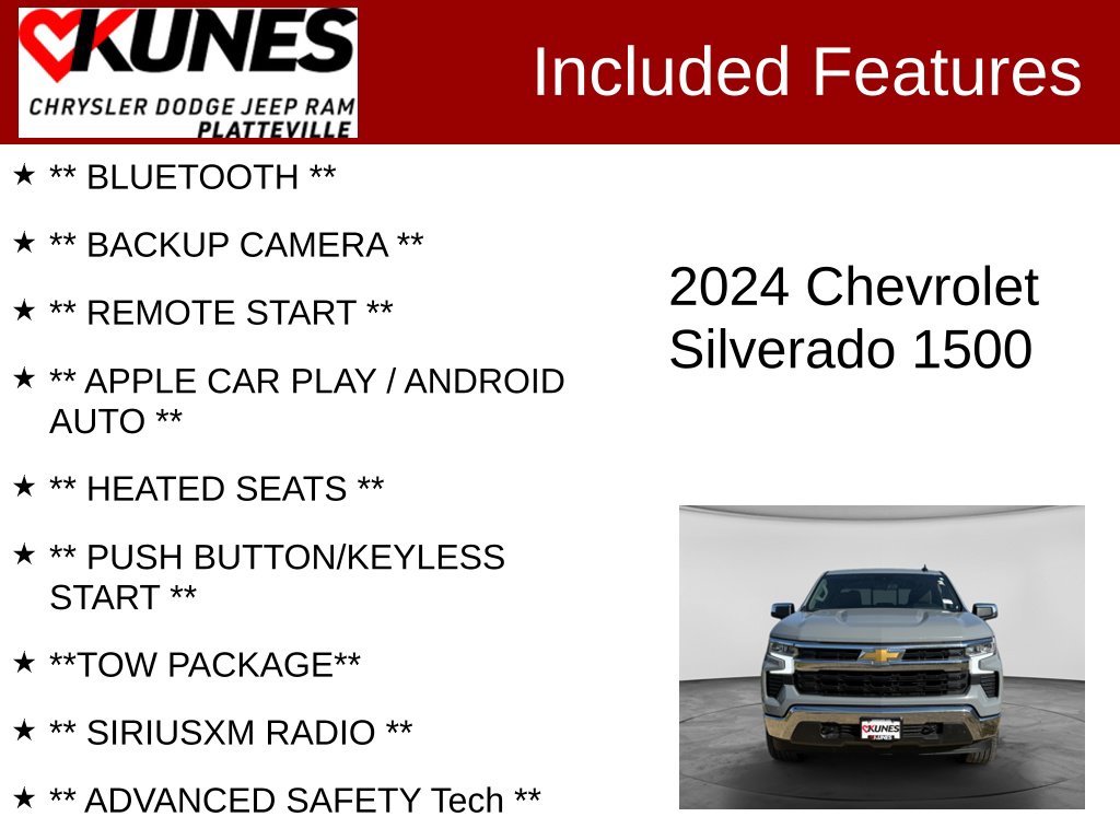 Used 2024 Chevrolet Silverado 1500 LT LT1 Truck