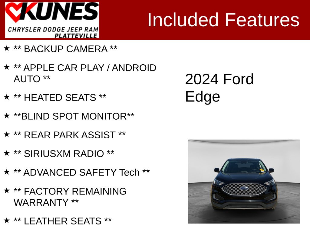 Used 2024 Ford Edge SEL SUV