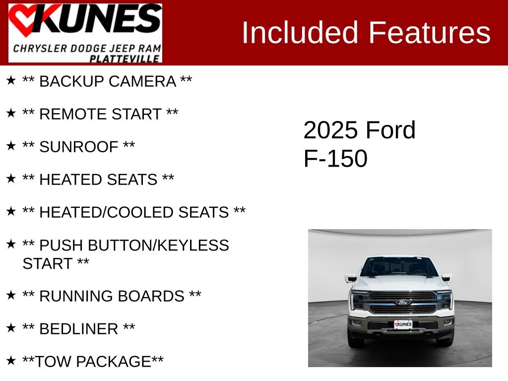 Used 2025 Ford F-150 King Ranch Truck