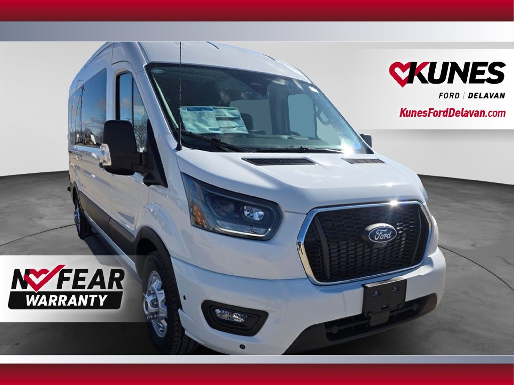 New 2026 Ford Transit-350 Passenger XLT Wagon Medium Roof Van