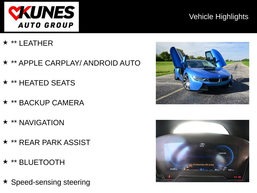 Used 2014 BMW i8 Base Coupe