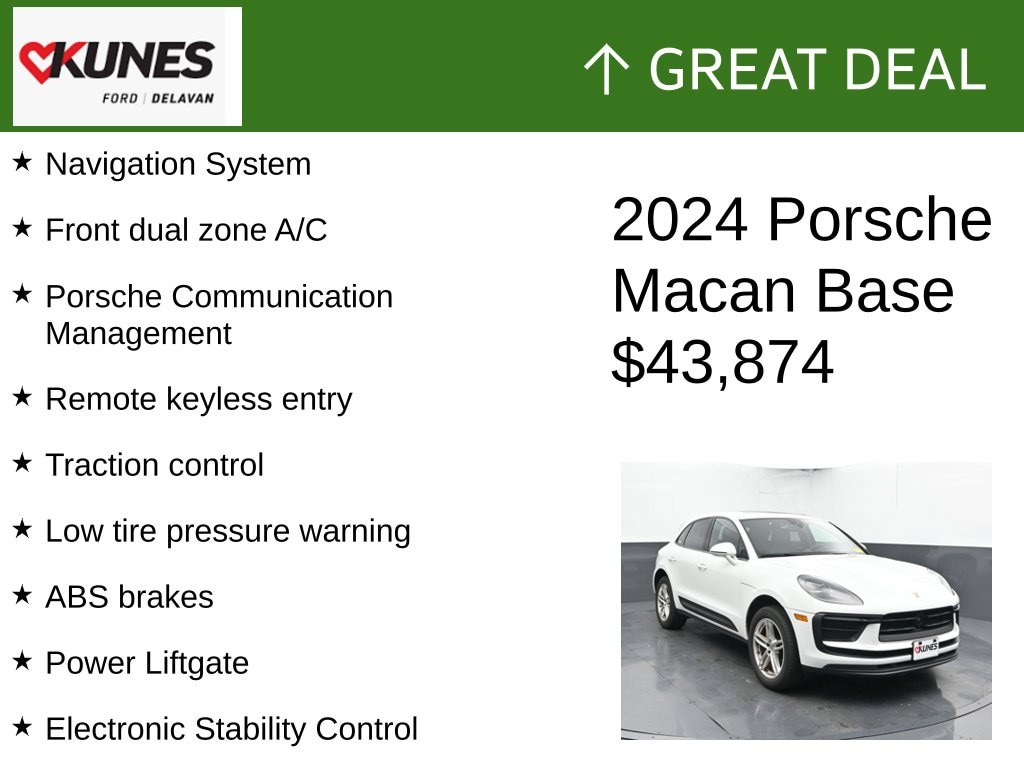 Certified 2024 Porsche Macan Base SUV
