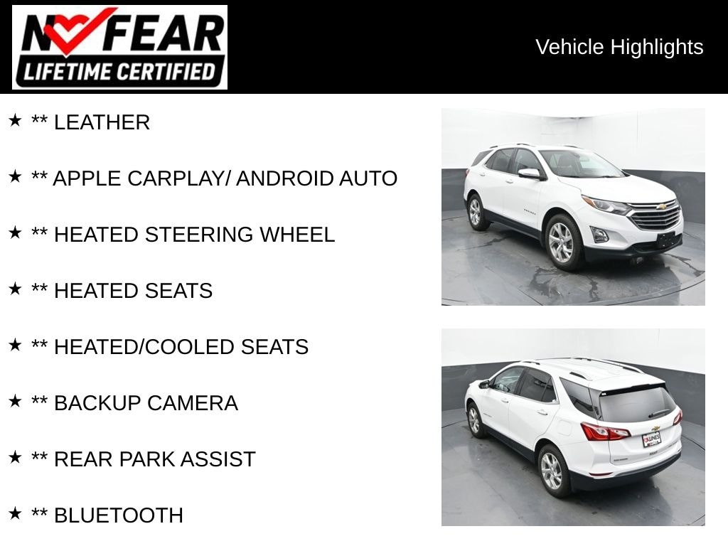 Certified 2021 Chevrolet Equinox Premier SUV