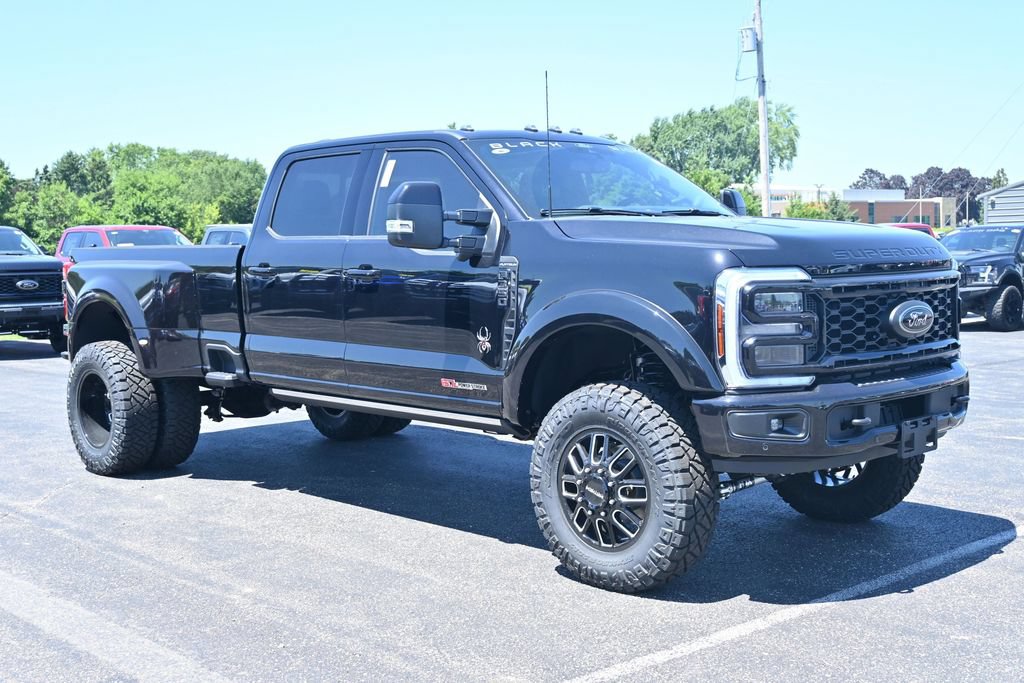 New 2026 Ford F-350 Black Widow Platinum DRW Truck Crew Cab