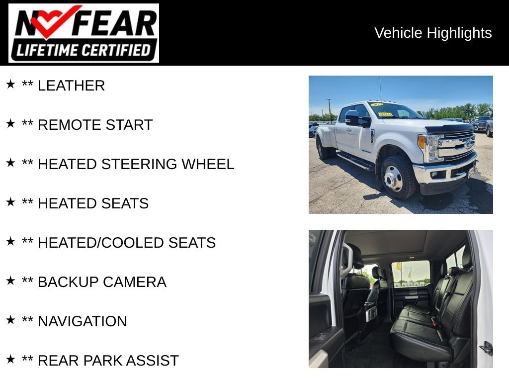 Used 2017 Ford F-350 Lariat DRW Truck Crew Cab