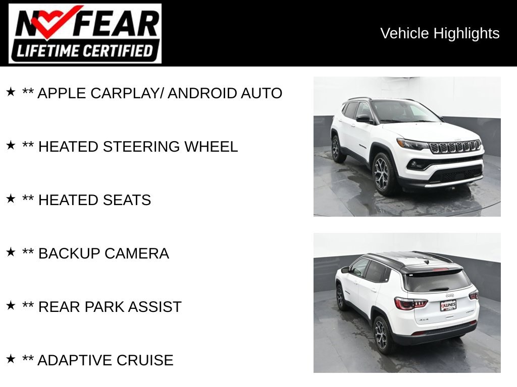 Certified 2024 Jeep Compass Limited SUV