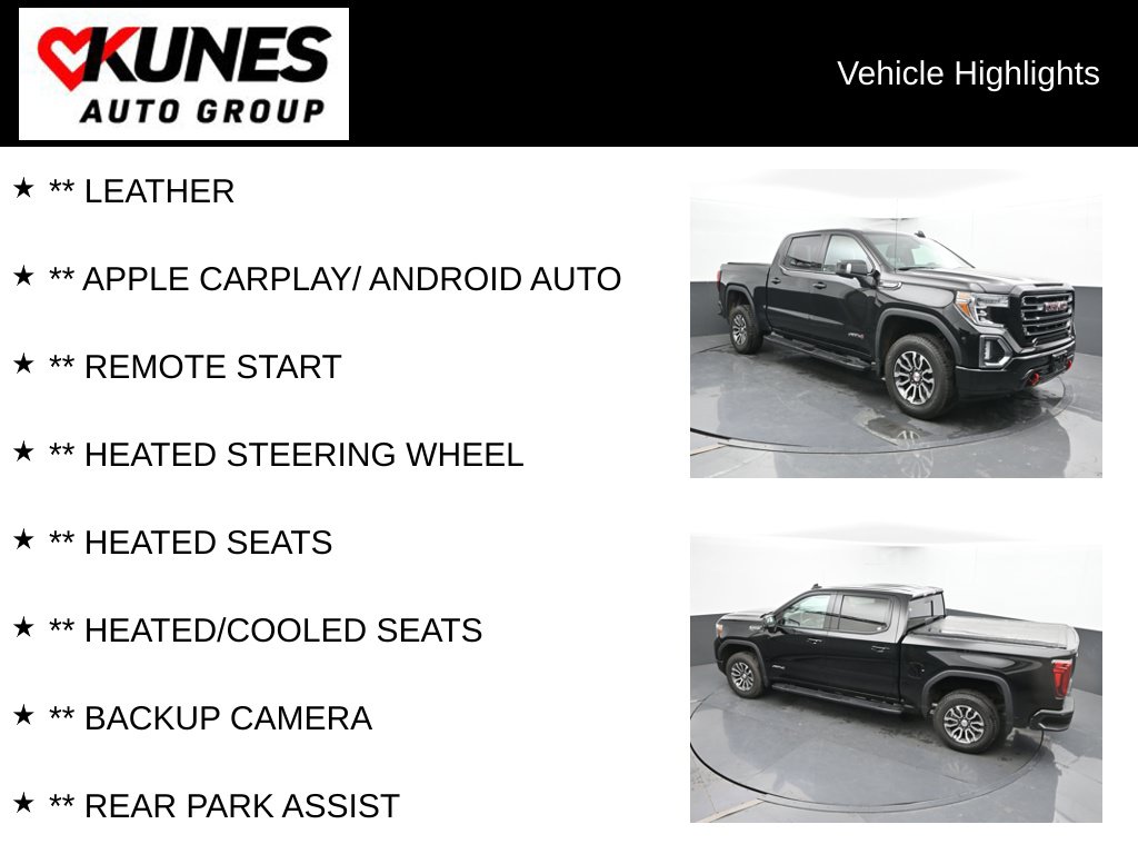 Used 2020 GMC Sierra 1500 AT4 Truck Crew Cab