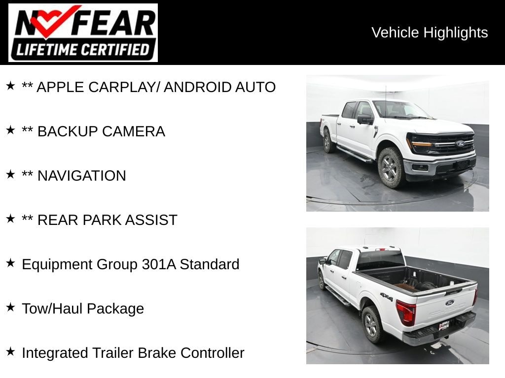 Certified 2024 Ford F-150 XLT Truck SuperCrew Cab