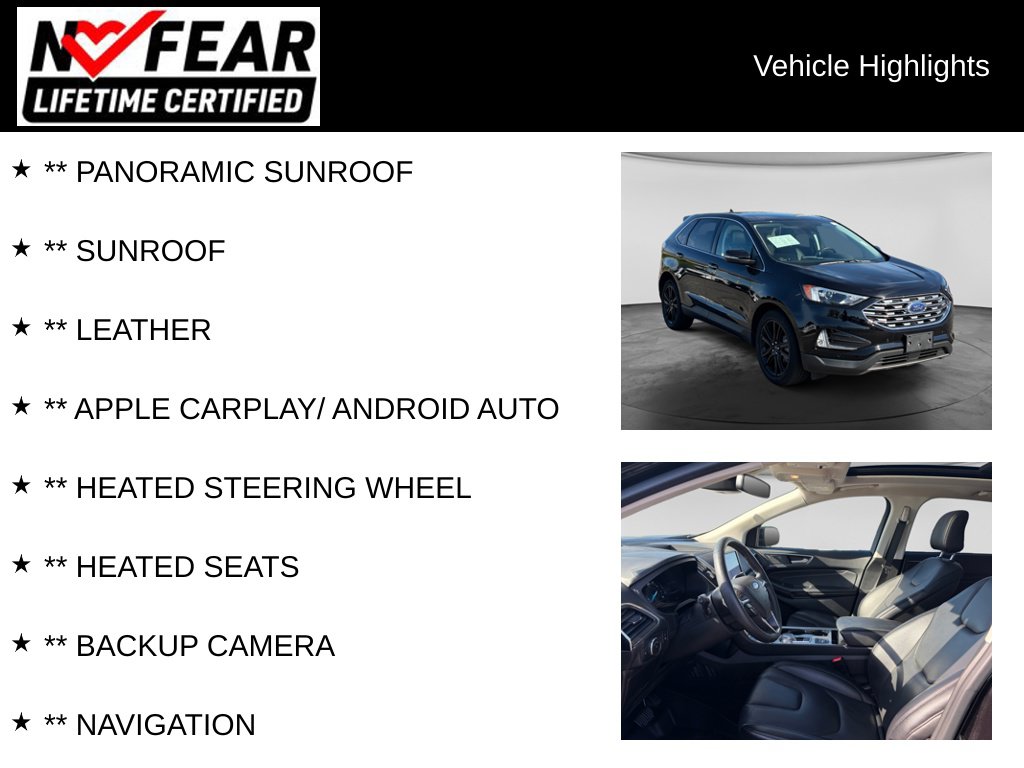 Used 2022 Ford Edge Titanium SUV