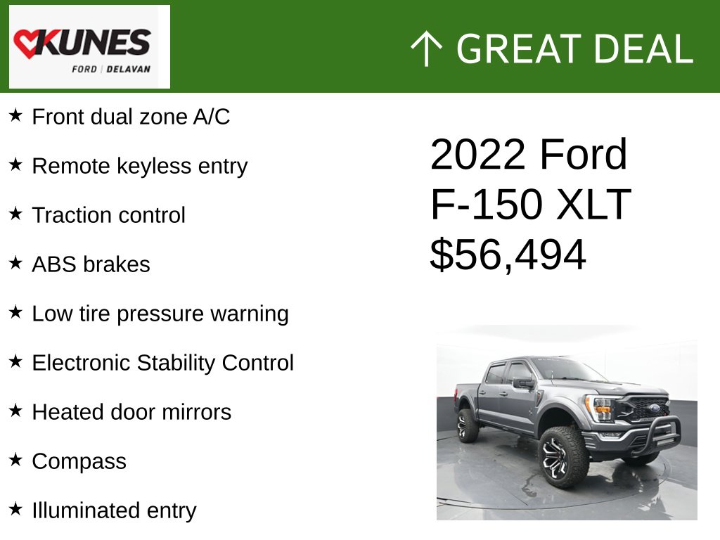 Certified 2022 Ford F-150 Lariat Black Widow Edition Truck SuperCrew Cab