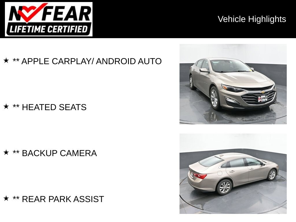 Used 2025 Chevrolet Malibu LT 1LT Sedan